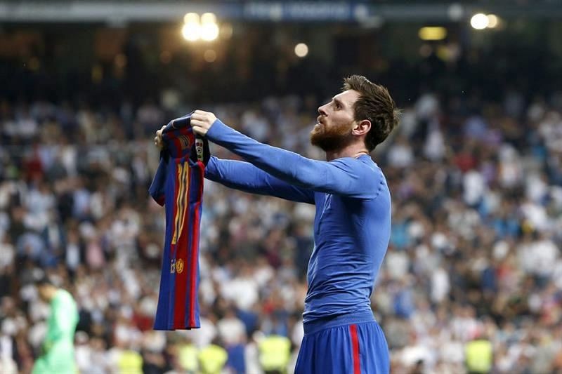 Lionel Messi's iconic jersey celebration is one for the ages!